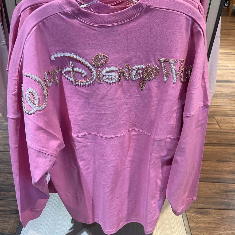 Disney 2025 pearl beaded Walt Disneyworld Spirt Jersey